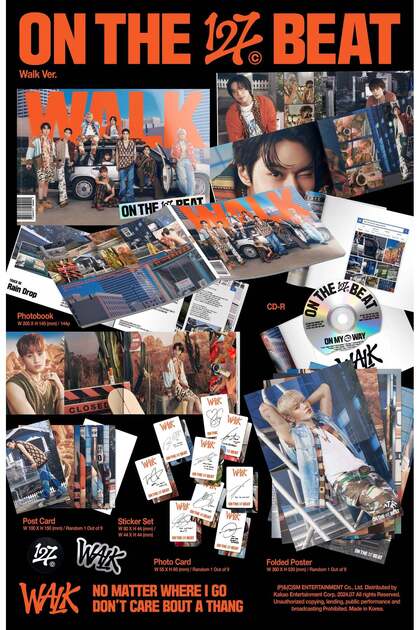 tays store NCT 127 - 6th Album [WALK] Walk Ver. - Fiyatı, Yorumları