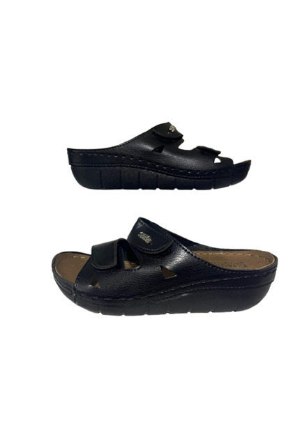 Women's Anatomical Sole Velcro Adjustable Daily Slippers