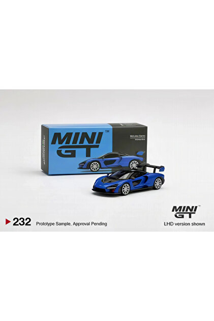 mini gt MGT00232-L McLaren Senna Antares Blue - Fiyatı, Yorumları