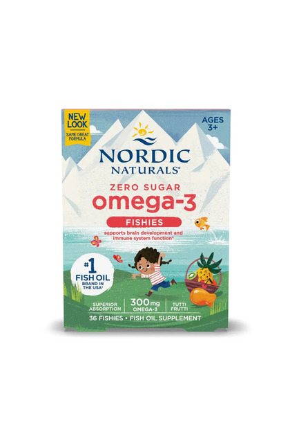 Jeleuri Omega-3, Nordic Naturals, Fără Zahăr, Aromă de Fructe, 36 de Jeleuri