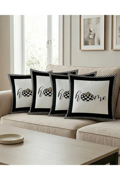 Choose Your Style Home Patterned Living Room Decor 4-Piece Throw Pillow Cover 40X38