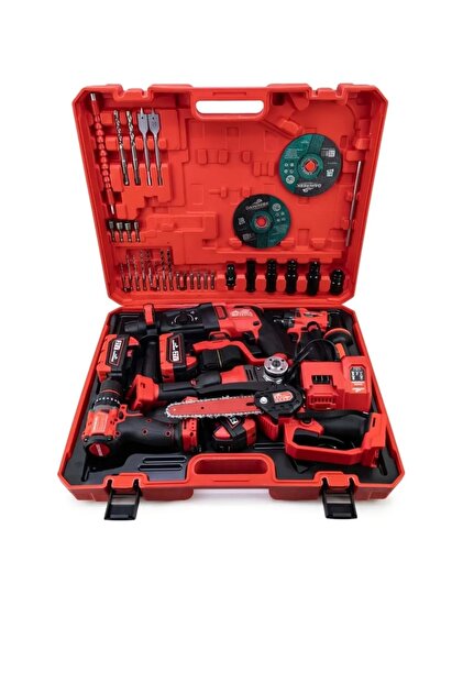 LUNAX Dawreek Beşli set MW350R (10mm Ç.Mandren+S.Sıkma+Ş.Spral+Ş
