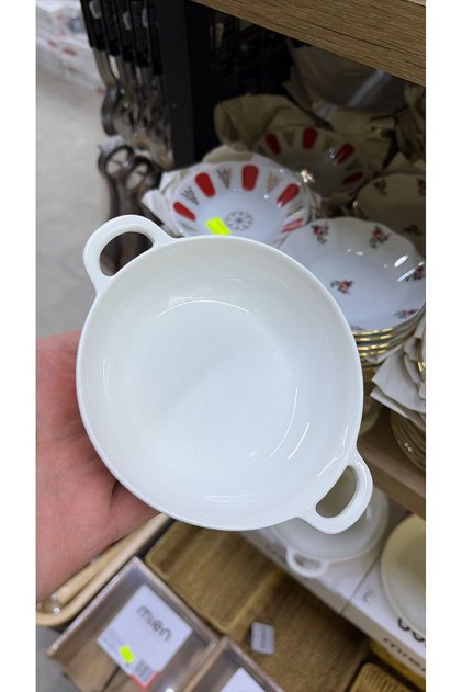 MİEN 12 cm (kulp hariç) porselen sunum tabağı 3 lü - Fiyatı, Yorumları