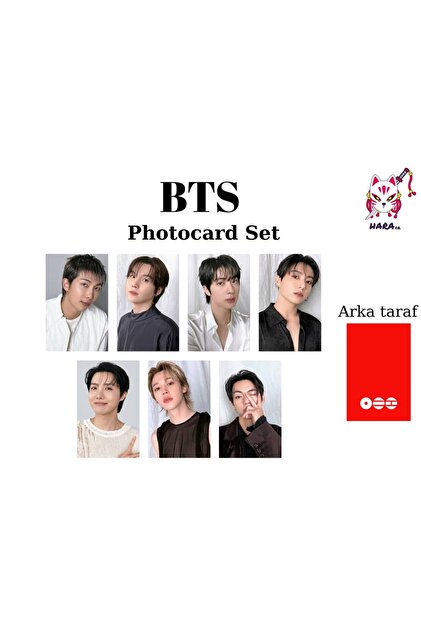 Hara Company BTS Arirang Albüm Photocard SETİ ( 7'li ) Fanmade v10
