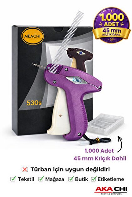AKA CHI 530S Kılçık Tabancası Etiket Tabancası – Tekstil