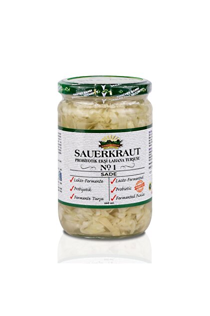 Sauerkraut (Ekşi Lahana Turşusu) No1 Sade (660cc.)