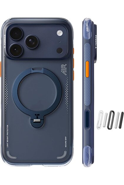 TORRAS iPhone 17 Pro Max Uyumlu MagSafe Uyumlu O Stand Spin Air