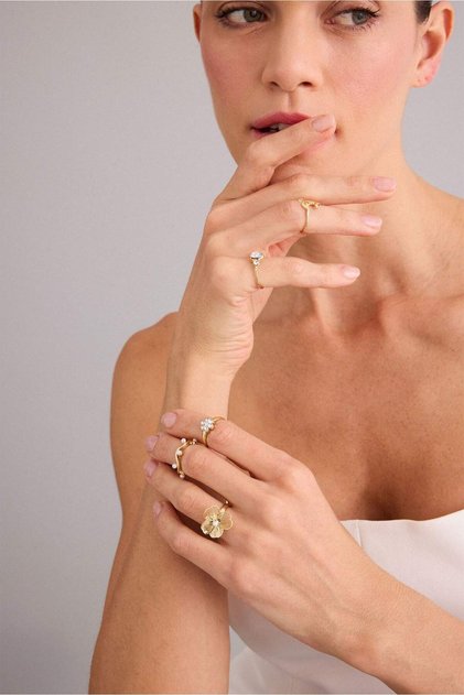 Women's 5-Piece Ring Set H2567Axns