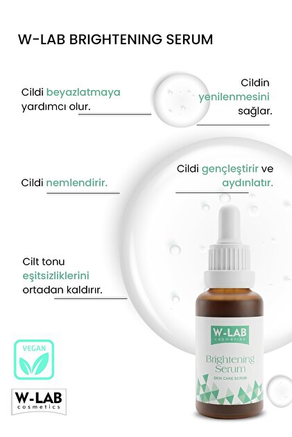 serum BRIGHTER  モデーア W セラム W-Lab Cosmetics Bright Serum 30 ML - Fiyatı, Yorumları