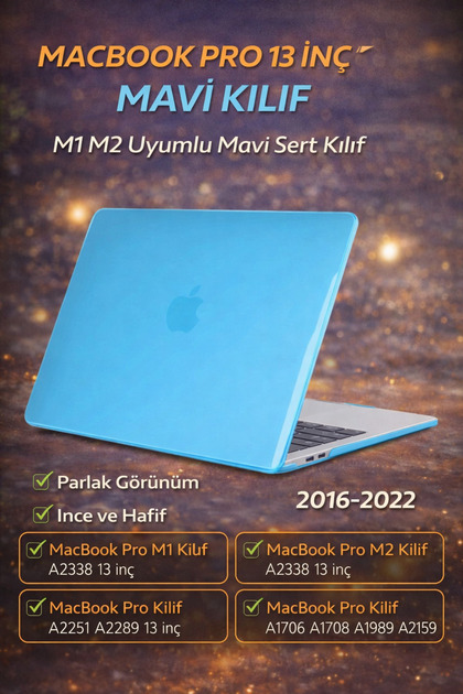 Mcstorey MacBook Pro 13 Kılıf A1706 A1708 A1989 A2159 A2251 A2289