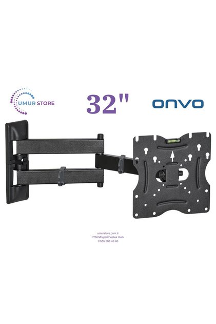 32OVM6000 32 inç / 22”- 49” Lcd Led Televizyon Monitör Hareketli Duvar Askı Aparatı