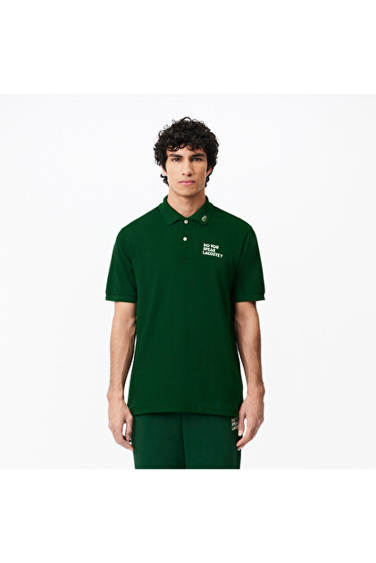 Lacoste L.12.12 Erkek Classic Fit Organik Pamuk Yeşil Polo