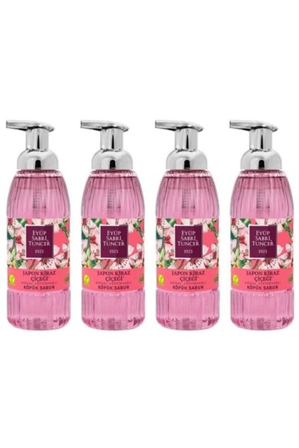 Japanese Cherry Blossom Foam Soap with Olive Oil 500 ml X 4
