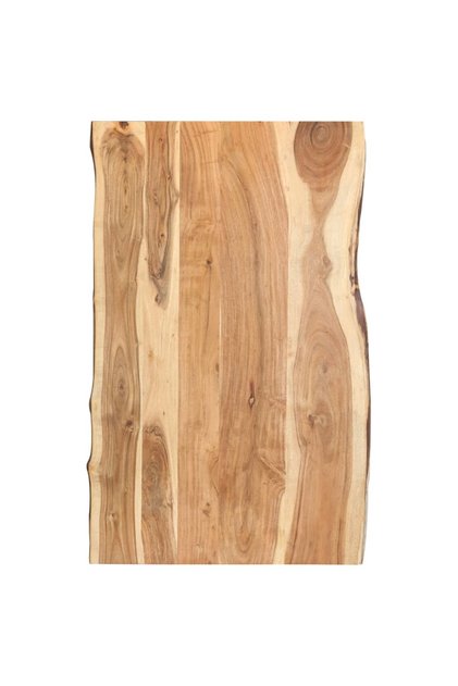 Table Top Solid Acacia Wood 100x(50-60)x3.8 cm