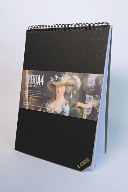 Lemsstudio Sperta A4 Sketchbook 300gr 50 syf. 25 yaprak psbSE Sert