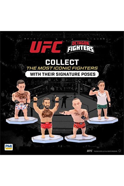 NECO TOYS UFC Kafes Dövüşçüleri Hız Torbası Sürpriz Kapsül