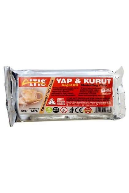 250 Gr Yap&kurut Doğal Kil Kahverengi/terra Cotta (kod: 1275)