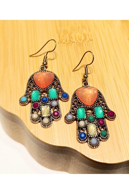 Luxury Colored Figured Authentic Earrings