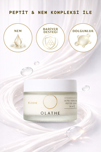 OLATHE Bloom Ultra Hydrating Peptide Cream-Hafif Yapılı Nem ve