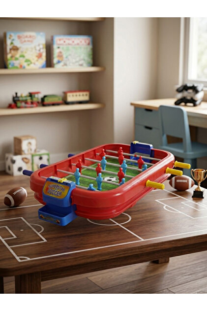 Tıfıl Toys 2 Kişilik Süper Star Futbol Masaüstü Langırt Skor