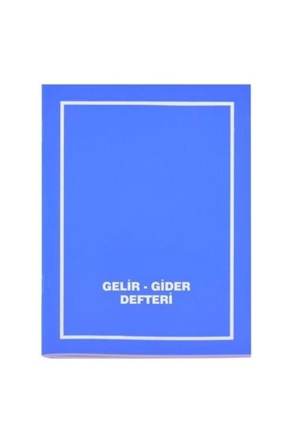 Income Expense Ledger Plastic Cover 40 Sheets