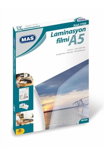 Laminasyon Filmi 125 Mic A5 100’lü