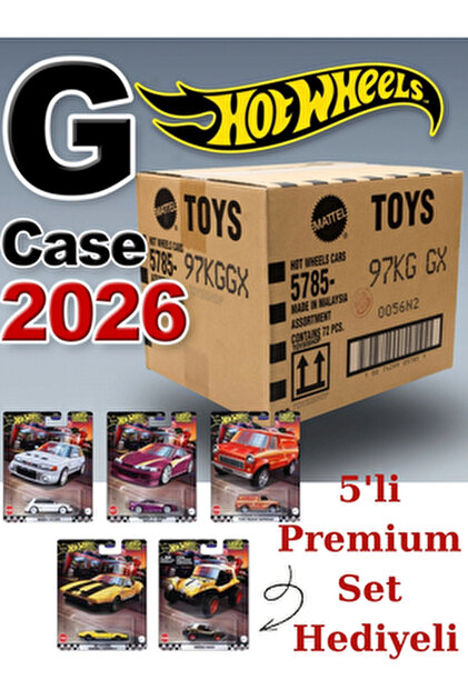 HOT WHEELS 40'lı paket, 1:64 ölçekli oyuncak yarış arabaları, araç