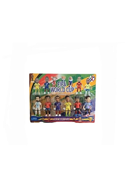 Set de 6 figurine de fotbalisti, Cupa Mondială FIFA