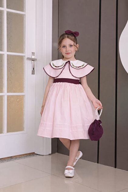 chinese dress ladies Emerson Pink Drop Waist Dress main image 1