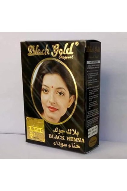 Pure Black Natural Henna Hair Dye Pouch Single Use (10g)