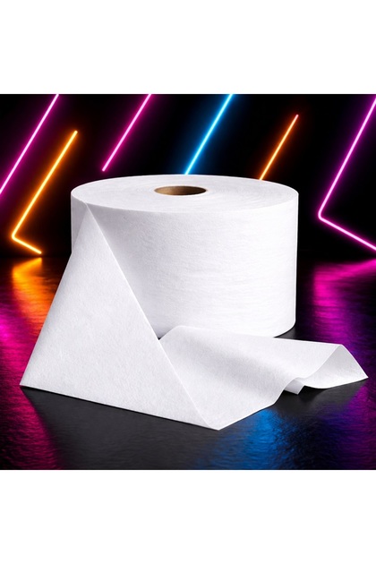 High Quality White Tela Fabric 125 Meters White Decorative Fabric White Fiber Fabric White 125X20 cm