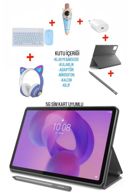 LENOVO 5G Sim Kart Uyumlu Idea Tab 2.4Ghz 8Gb 128Gb 11inch 2.5K