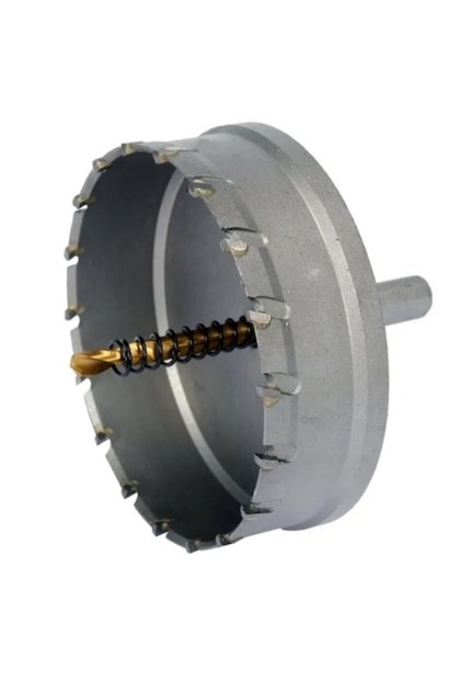 Burghiu carotier TCT pentru metal, diametru 102 mm