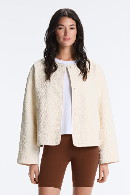 Oysho FELLEX® AEROGEL dolgulu çiçekli ceket - Fiyatı, Yorumları