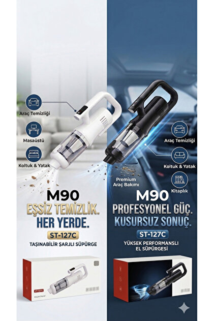 ゆう JIGOO T600 Akarları Temizleyen UV Işıklı – Sıcak Hava Üflemeli Süpürge