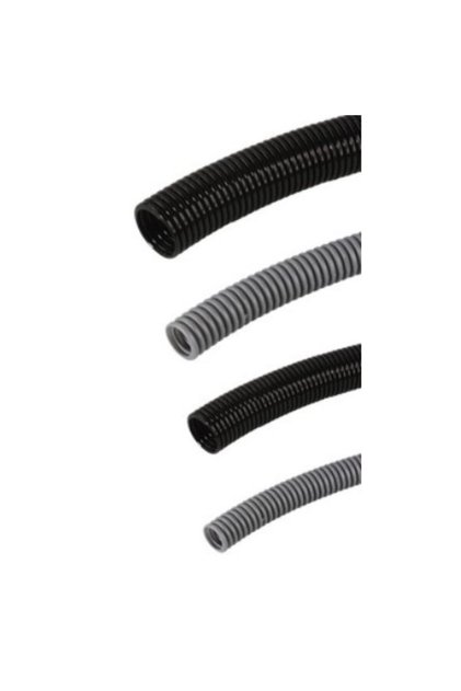 Ø21 İZOLELİ ÇELİK SPİRAL BORU (SİYAH) (50 METRE)