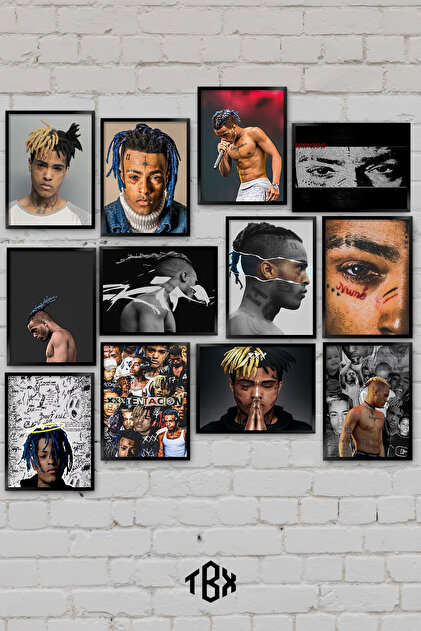 tablomaxtbx 12 Parça XXXTentacion Hip Hop Rap Alternatif Müzik