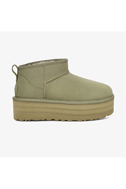 UGG Classic Ultra Mini Platform Kadın Haki Bot - Fiyatı, Yorumları