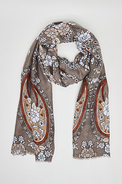 Paisley Patterned Scarf