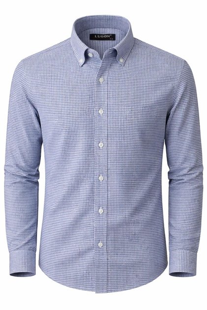 Lugon Classic Regular Fit Long Sleeve Men's Shirt 7610