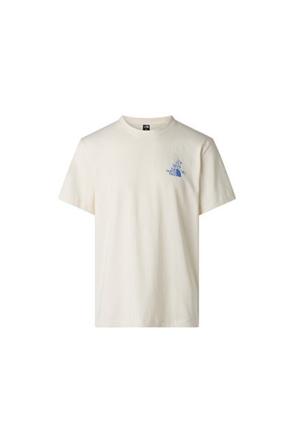 M Mountain Celebration Erkek Outdoor Tişörtü NF0A8G9ZQLI1 Beyaz