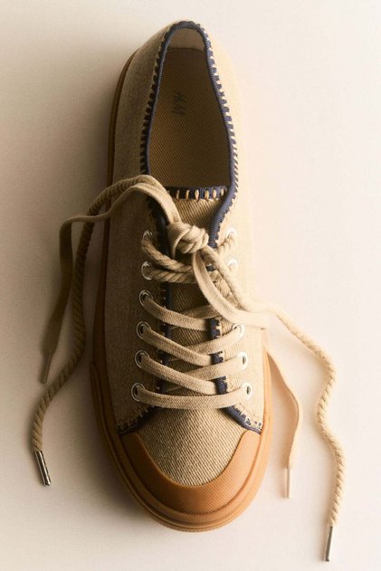 Twill trainers