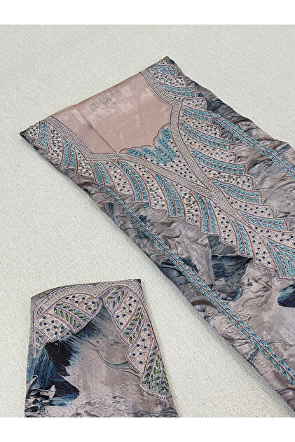 Mehar Mahraoui Silk / Unstitched Cloth Without Any Stitching