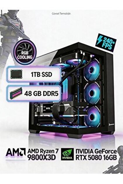 TEKDEN BİLGİSAYAR INTEL CORE ULTRA 5 225F GEFORCE RTX 5060 8 GB