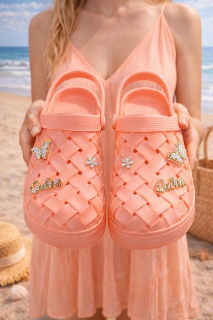 Calx Women's Sea Beach Pool Top Closed Non-Slip Sandals Slippers