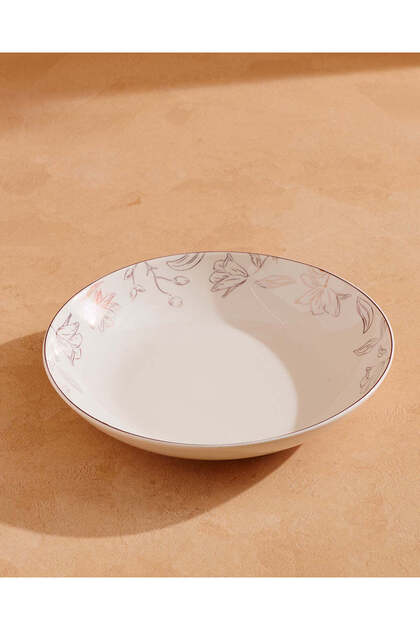 Gold Floral Fruit Plate