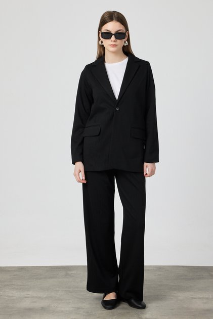 Lined Blazer Suit