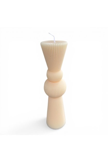 Lumânare clepsidră nunta, botez 27cm