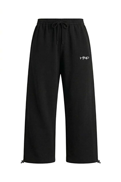Mevsimlik Nakışlı Premium Ayarlanabilir Paça Oversize Eşofman Altı