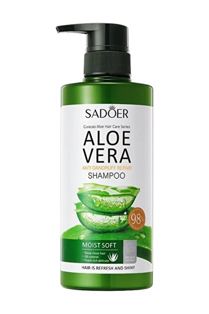 SADOER Aloe Vera Anti-Dandruff Repair Shampoo 500ML.- Trendyol